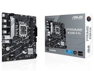 Asus Prime B760M-R D4 hind ja info | Emaplaadid | hansapost.ee