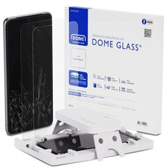 TEMPERED GLASS Whitestone DOME GLASS 2-PACK GALAXY S23 ULTRA CLEAR цена и информация | Защитные пленки для телефонов | hansapost.ee