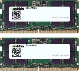 Mushkin Essentials MES5S480FD32GX2 цена и информация | Объём памяти (RAM) | hansapost.ee