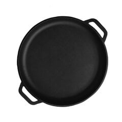 "BRIZOLL" крышка - сковорода чугунная диаметром 40 см цена и информация | Cковородки | hansapost.ee