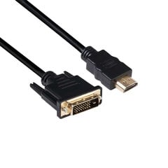 CLUB3D DVI to HDMI 1.4 Cable M/M 2m/ 6.56ft Bidirectional цена и информация | Кабели и провода | hansapost.ee