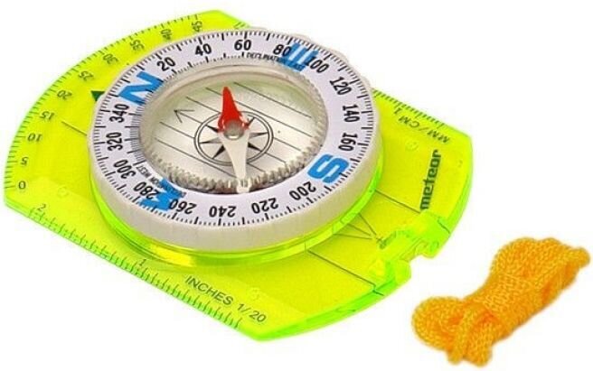 Kompass-joonlaud Meteor, 35 mm цена и информация | Kompassid | hansapost.ee