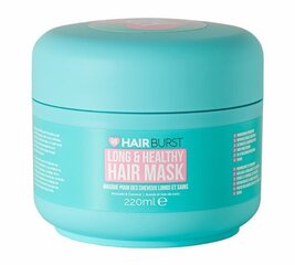 Juuksemask HairBurst Long & Healthy Hair Mask 220 ml hind ja info | Juuksemaskid, õlid ja seerumid | hansapost.ee