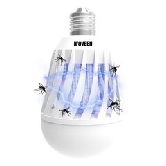 Noveen IKN803 2in1 Эфективная Уличная - Комнатная лампа от комаров E27 800V до 40m2 + 6W LED световая лампочка Белый цена и информация | Средства от комаров и клещей | hansapost.ee