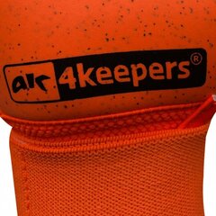 Вратарские перчатки 4keepers Force V-2.20 RF S703612, 10.5, оранжевые цена и информация | 4KEEPERS Спорт, досуг, туризм | hansapost.ee