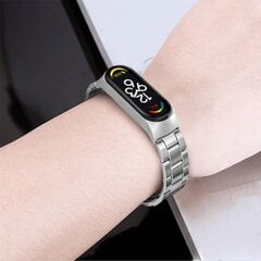 Tech-Protect watch strap Stainless Xiaomi Mi Band 5/6/7, gold цена и информация | Аксессуары для смарт-часов и браслетов | hansapost.ee