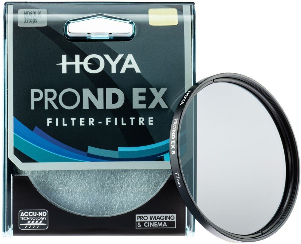 Hoya ProND EX 8 77mm цена и информация | Fotoaparaatide filtrid | hansapost.ee