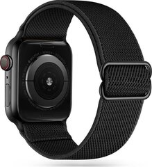 Tech-Protect watch strap Mellow Apple Watch 3/4/5/6/7/SE 42/44/45mm, black цена и информация | Аксессуары для смарт-часов и браслетов | hansapost.ee