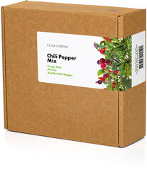 Click & Grow Plant Pod Chilli Pepper Mix 9tk hind ja info | Marja- ja köögiviljaseemned | hansapost.ee