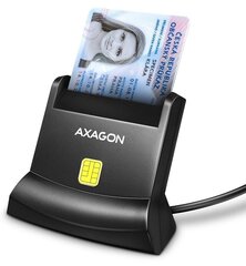 Axagon ID-kaardi lugeja CRE-SM4N цена и информация | Смарттехника и аксессуары | hansapost.ee