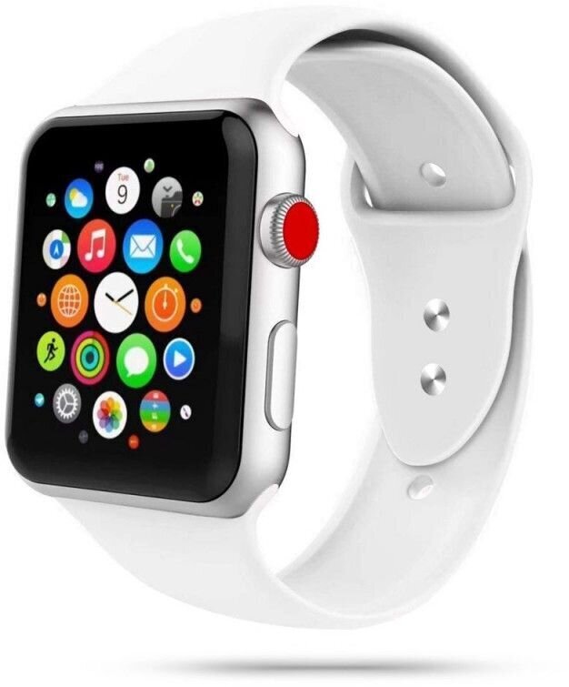 Tech-Protect kellarihm IconBand Apple Watch 38/40mm, valge hind ja info | Nutikellade aksessuaarid ja tarvikud | hansapost.ee