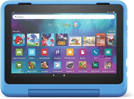 Defektiga toode. Tahvelarvuti Amazon Fire HD 8 32GB Kids Pro 2022, cyber blue hind ja info | Defektiga tooted | hansapost.ee