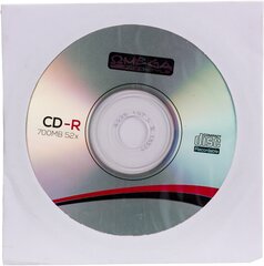 Omega Freestyle CD-R 700MB 52x ümbrikus hind ja info | Vinüülplaadid, CD, DVD | hansapost.ee