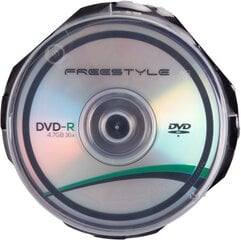 Omega Freestyle DVD-R 4,7GB 16x 10шт цена и информация | Виниловые пластинки, CD, DVD | hansapost.ee