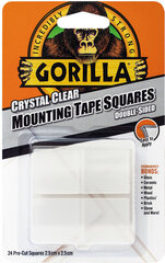 Gorilla тейп Mounting Tape Squares 24 шт. цена и информация | Механические инструменты | hansapost.ee