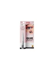 Ripsmeliim pliiatsiga Kiss Lash Glue Liner Clear, 0,7 ml цена и информация | Накладные ресницы, керлеры | hansapost.ee