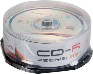 Omega Freestyle CD-R 700MB 52x 25tk tornis hind ja info | Vinüülplaadid, CD, DVD | hansapost.ee
