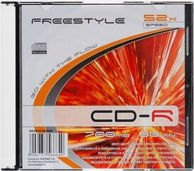 Omega Freestyle CD-R 700MB 52x Slim цена и информация | Виниловые пластинки, CD, DVD | hansapost.ee
