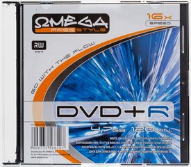 Omega Freestyle DVD+R 4,7GB 16x Slim цена и информация | Виниловые пластинки, CD, DVD | hansapost.ee