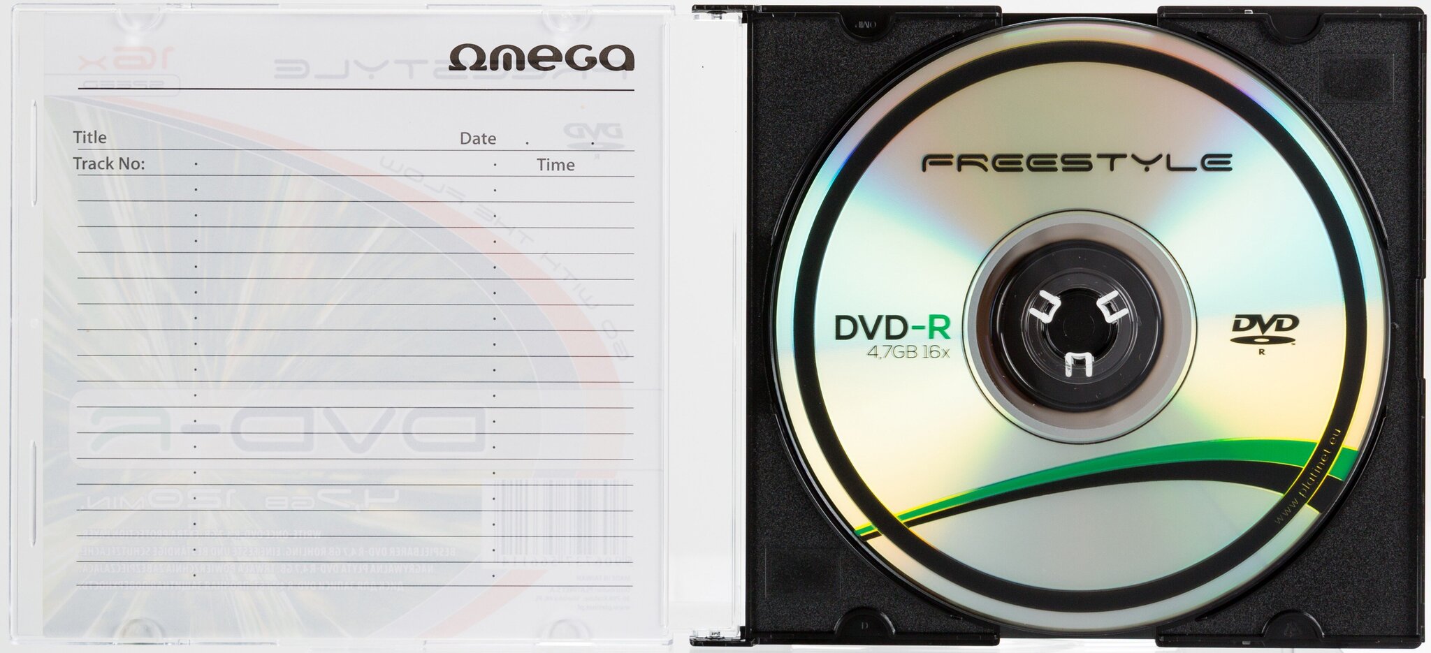 Omega Freestyle DVD-R 4,7GB 16x karbis hind ja info | Vinüülplaadid, CD, DVD | hansapost.ee