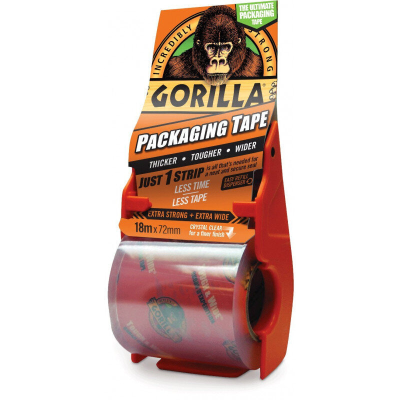 Teip Gorilla Packaging Tape 18m цена и информация | Käsitööriistad | hansapost.ee