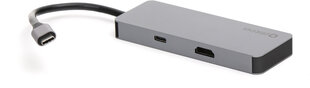 Platinet адаптер USB-C 7in1 4K (45221) цена и информация | Адаптеры, USB-разветвители | hansapost.ee