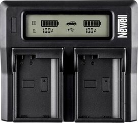 Newell battery charger DC-LCD Two-channel NP-F/NP-FM цена и информация | Зарядные устройства для видеокамер | hansapost.ee