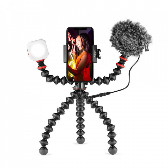 Joby Gorillapod Mobile Vlogging Kit JB01645-BWW цена и информация | Fotoaparaatide statiivid | hansapost.ee