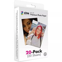 Polaroid Zink Media 2x3" 20tk hind ja info | Fotoaparaatide lisatarvikud | hansapost.ee