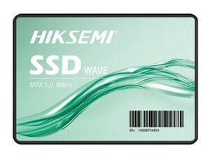 Hiksemi Wave S HS-SSD-WAVE(S)(STD)/1024G/SATA/WW hind ja info | Hikvision Arvutid ja IT- tehnika | hansapost.ee