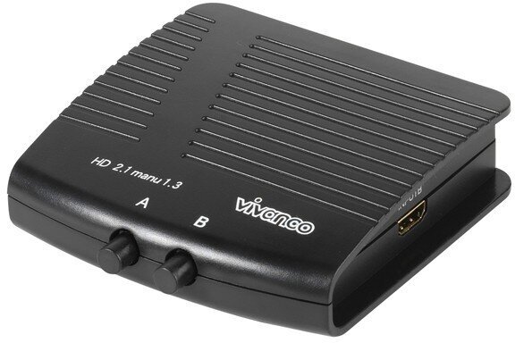 Vivanco lüliti HDMI 2-port (25349) hind ja info | USB adapterid ja jagajad | hansapost.ee