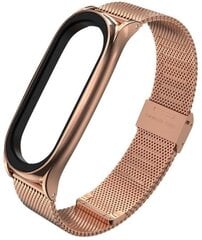 Tech-Protect watch strap MilaneseBand Xiaomi Mi Band 5/6/7, rose gold цена и информация | Аксессуары для смарт-часов и браслетов | hansapost.ee