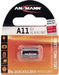 Ansmann батарейка A11/1BP 6V цена и информация | Батарейки | hansapost.ee