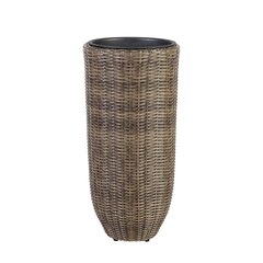 Lillepotiümbris Wicker, D37xH77cm, tumepruun hind ja info | Lillepotid | hansapost.ee