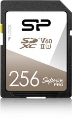 Silicon Power карта памяти SDXC 256GB Superior Pro UHS-II цена и информация | USB накопители | hansapost.ee