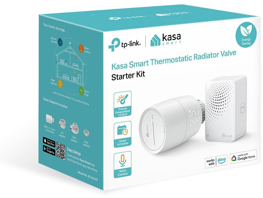 TP-Link termostaadikomplekt KE100 KIT цена и информация | Põrandaküte | hansapost.ee