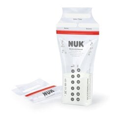 Пакеты для хранения молока Nuk, 25 штук цена и информация | Детская посуда, контейнеры для молока и еды | hansapost.ee