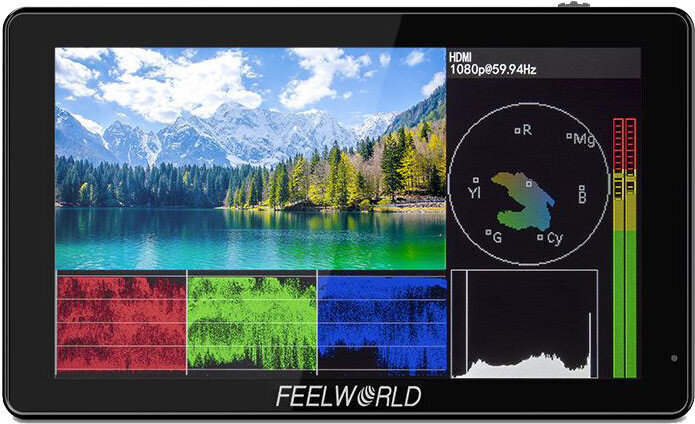Feelworld videomonitor LUT5 цена и информация | Lisatarvikud videokaameratele | hansapost.ee
