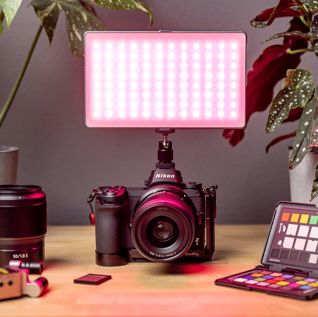 Newell videovalgusti RGB-W Rangha Max LED цена и информация | Fotovalgustid, ringvalgustid ja fotostuudiod | hansapost.ee