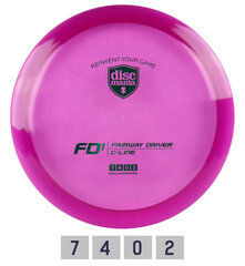 Discgolf DISCMANIA Fairway Driver C-LINE FD1 Purple 7/4/0/2 цена и информация | Discgolf | hansapost.ee