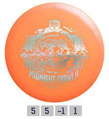 Discgolfi ketas Discmania Midrange Driver C-Line Midnight Prowl 2 Meta Kyle Klein, oranž цена и информация | Диск-гольф | hansapost.ee