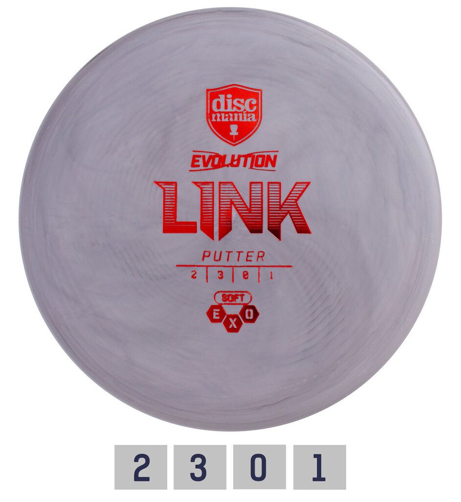 Discgolfi ketas Discmania Putter Soft Exo Link Evolution, hall hind ja info | Discgolf | hansapost.ee