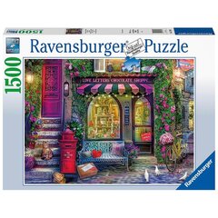 Пазл Ravensburger с изображением шоколадной лавки, 1500 деталей цена и информация | Пазлы | hansapost.ee