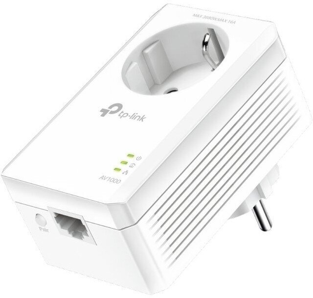 WiFi leviala laiendaja TP-Link Powerline AV1000 Gigabit hind ja info | Pistikupesad ja lülitid | hansapost.ee