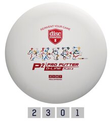 Discgolfi ketas Discmania Putter D-Line P2 Flex 2 Grateful Dead, valge цена и информация | Discgolf | hansapost.ee