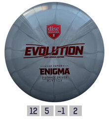 Discgolfi ketas Discmania Distance Driver Lux Vapor Enigma Evolution, hall hind ja info | Discgolf | hansapost.ee