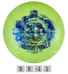 Discgolf DISCMANIA Midrange Driver C-LINE Midnight Prowl 2 Meta Kyle Klein Green 5/5/-1/1 цена и информация | Discgolf | hansapost.ee