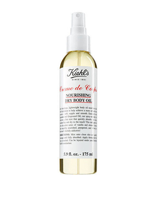 Kuiv kehaõli Kiehl'S Creme De Corps Nourishing Dry Body, 175 ml hind ja info | Kehakreemid, kehaõlid ja losjoonid | hansapost.ee