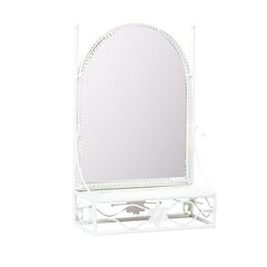 Зеркало SANDY с селфи и крючком 28x13xH43см цена и информация | Зеркальца | hansapost.ee