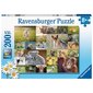 Ravensburger pusle 200 tk, Loomalapsed цена и информация | Pusled lastele ja täiskasvanutele | hansapost.ee